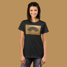 Impressionniste peint ventilateur d'une mer lune.