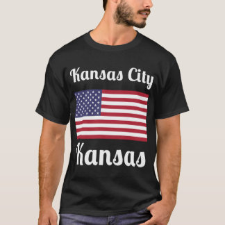 T-shirt Impressions élégantes de Kansas City Kansas