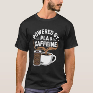 T-shirt Imprimante 3D Nerd Filament de Machine à Café Impr