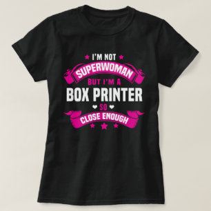 T-shirt Imprimante de boîte