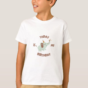 T-shirt imprimé anniversaire
