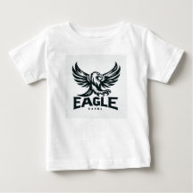 T-shirt imprimé d'aigle de bébé