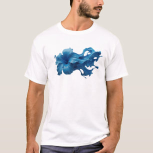 T-shirt Imprimé de mode FLEUR ABSTRAITE saisissant