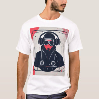 T-shirt imprimé DJ