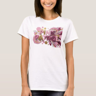 T-shirt Imprimé dynamique rose PINK PATROL