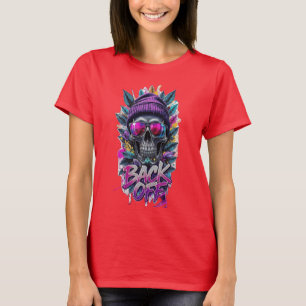 T-shirt imprimé graphique Loup sauvage féroce – Él