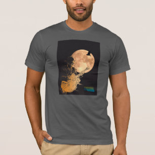 T-shirt imprimé guitariste rédacteur en chef