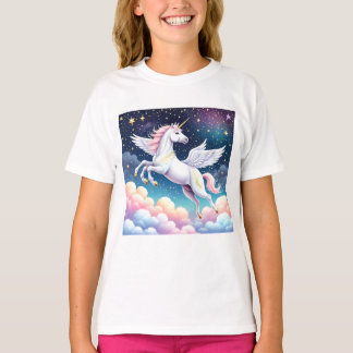 T-shirt imprimé Unicorn volant