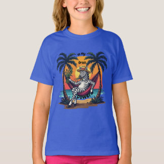 T-shirt imprimé zèbre