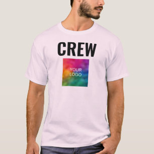 T-shirt Imprimer à double face Pale Rose Mens Personnel d'