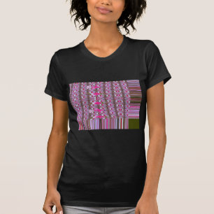 T-shirt Imprimer l'art Motif Abstrait dense et complexe
