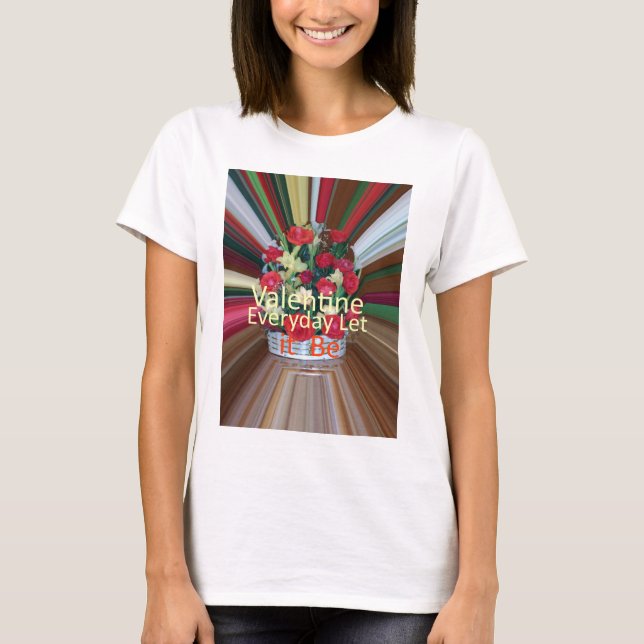 T-shirt Imprimer Saint-Valentin (Devant)