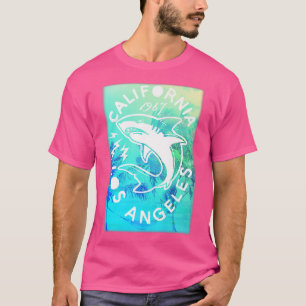 T-shirt Imprimer Shark Vintage California