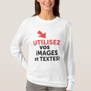 T-shirt Imprimer vos designs en ligne DIY en Français