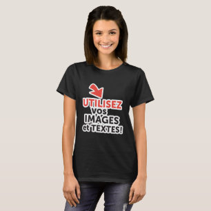 T-shirt Imprimer vos designs en ligne do-it-yourself en Fr