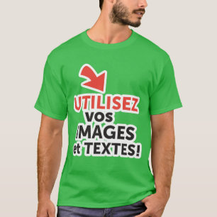 T-shirt Imprimer vos designs en ligne do-it-yourself en Fr