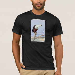 T-shirt Imprimerie Antique Aigle de Poisson Africain
