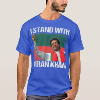 T-shirt Imran Khan PTI Party Pakistan Support Freedom Flag