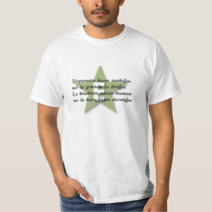 T-shirt in Esperanto