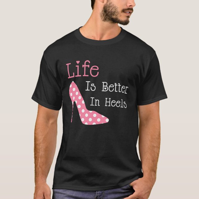 T-shirt In Heels Shoe (Devant)