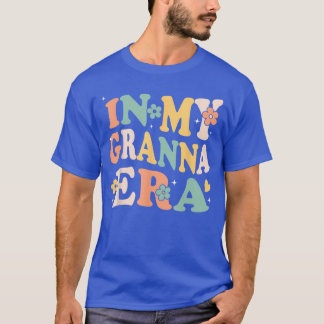 T-shirt In My Granna Era Funny Sarcastic Groovy Retro Moth