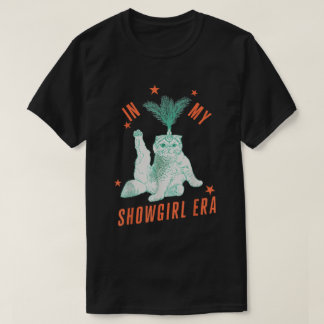T-shirt In My Showgirl Era Funny Retro Cat Shirt