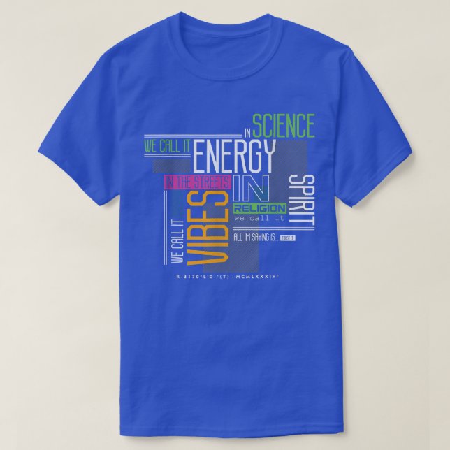 T-shirt In Science  (Design devant)