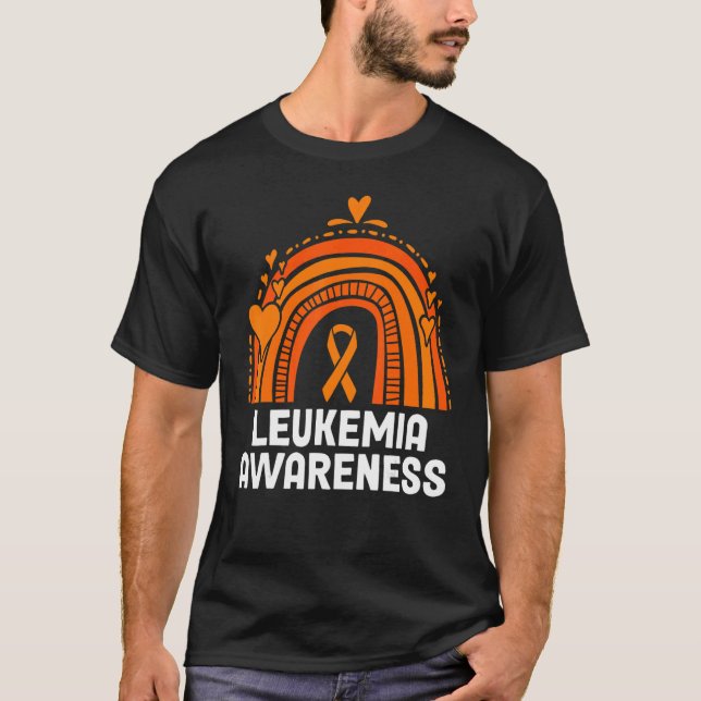 T-shirt In September We Wear Orange Leukemia Awareness Mon (Devant)