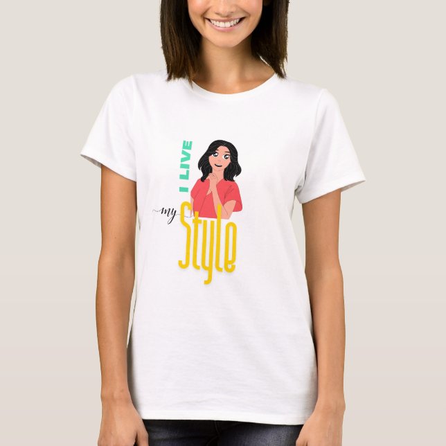 T-Shirt in Trending Style (Front)