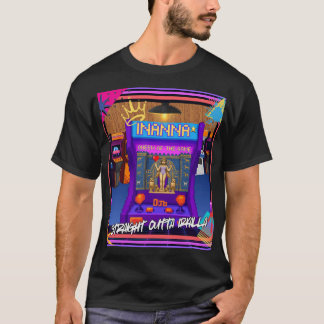 T-shirt INANNA : Reine du jeu des années 80 