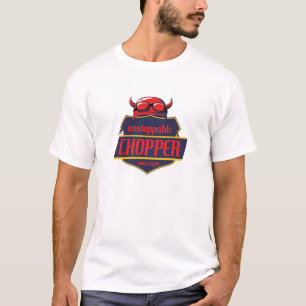 T-shirt Inarrêtable Red Devil Chopper Badge Tee