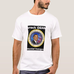 T-shirt Inauguration de PRÉSIDENT OBAMA commémorative