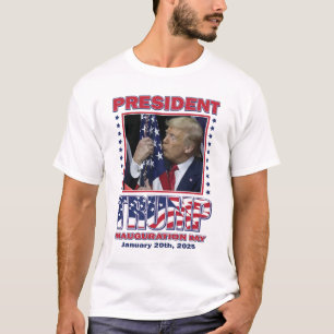 T-shirt Inauguration du président Trump 2025