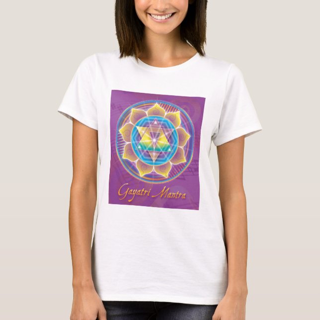 T-shirt Incantation de Gayatri (Devant)