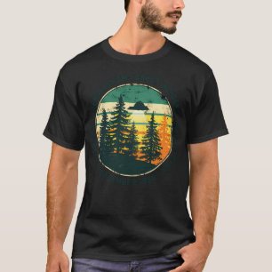 T-shirt Incident Ovni de Rendlesham Forest Emblème Vintage