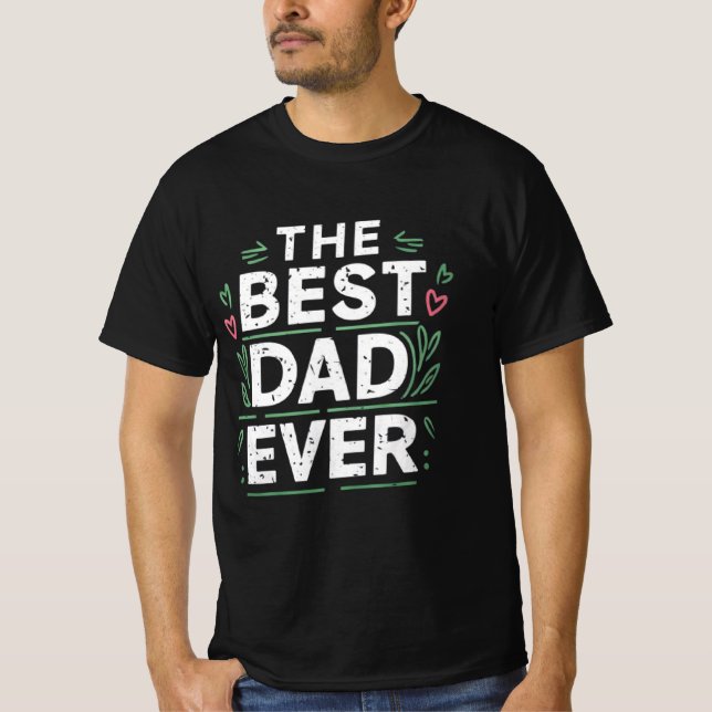 T-shirt Incomparable Father (Devant)