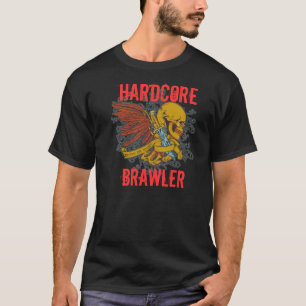 T-shirt inconditionnel d'obscurité de bagarreur