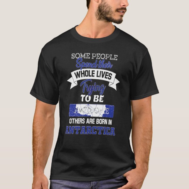 T-shirt Incroyable Antarctique (Devant)