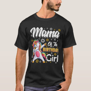 T-shirt incroyable dabbing unicorn anniversaire Mama Famil