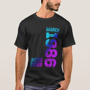 T-shirt Incroyable Mars 1986 Depuis 1986 Vintage 1986 Rétr