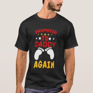 T-shirt Incroyable promu papa encore papa annonce de gross