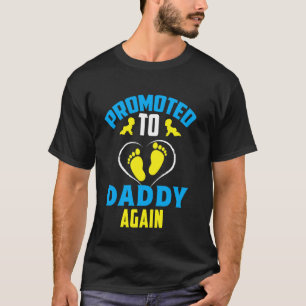 T-shirt Incroyable promu papa encore papa grossesse annonc