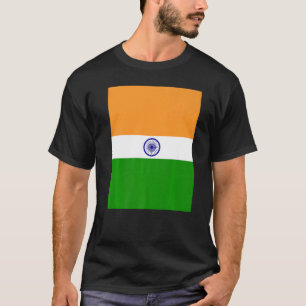 T-shirt Inde Drapeau Souvenir Patrimoine Voyage