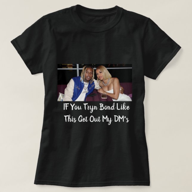 T-shirt Inde Lil Durk Graphique de mème  (Design devant)