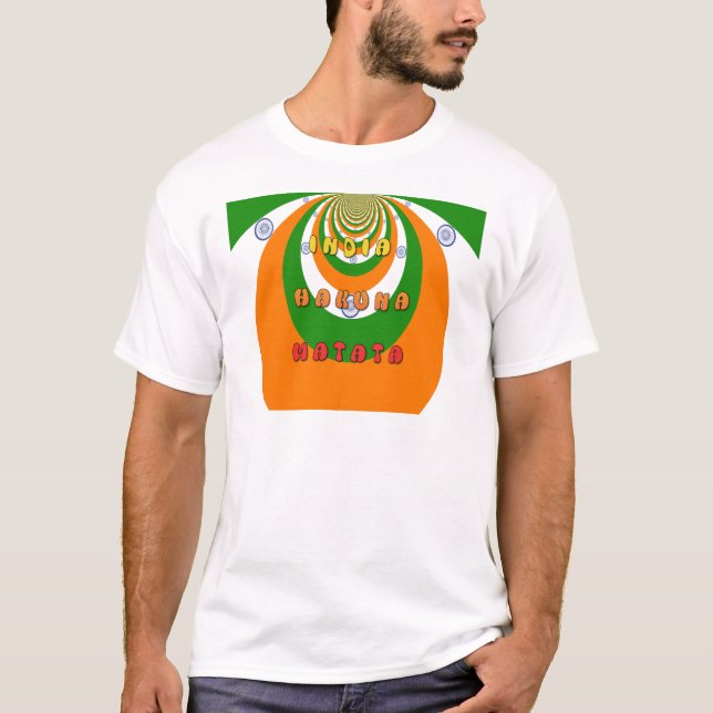 T-SHIRT INDE MATATA HAKUNA (Devant)