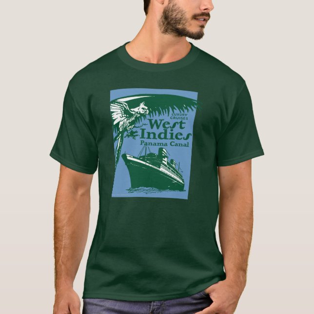 T-shirt Indes-T-chemise occidentale (Devant)