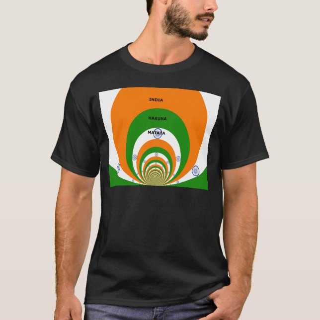 T-shirt India HAKUNA MATATA (Devant)