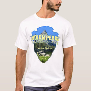T-shirt Indian Peaks WA (pointe de flèche)