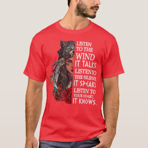 T-shirt Indian Proverb Native American Inspirationnal Moti