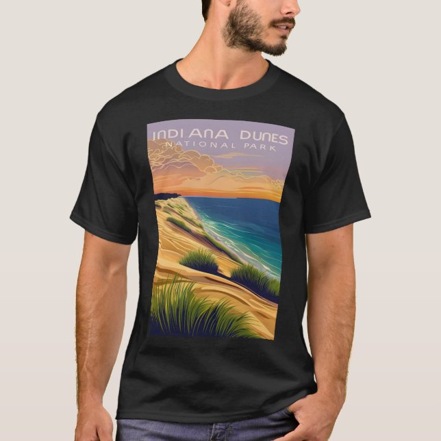 T-shirt Indiana Dunes National Park 4 (Devant)